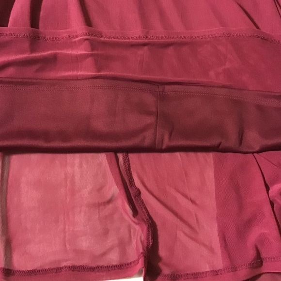 Joe Bóxer Burgundy Junior Mini Skirt - Picture 2 of 2